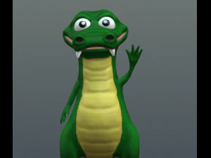 クロコダイル 3Dモデル