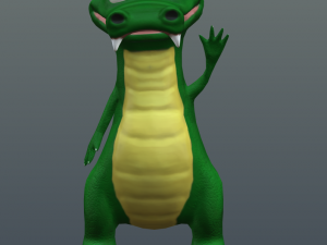 crocodile 3D Model