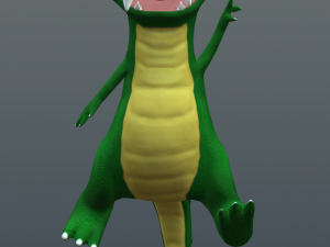 crocodile 3D Model