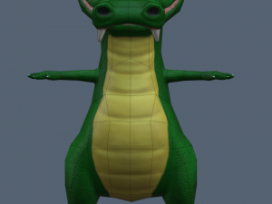 crocodile 3D Model