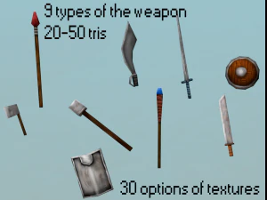 paquete de personajes de fantas&iacute;a Modelo 3D