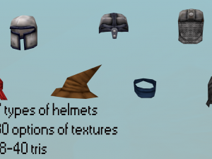 fantasy characters pack 3D Модель