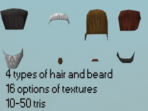 fantasy characters pack 3D Модель