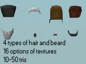 paquete de personajes de fantas&iacute;a Modelo 3D