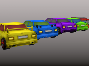 car pack 3D Model