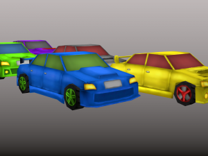 car pack 3D Model