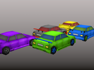 car pack 3D Model