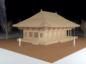 oriental house 3D 모델