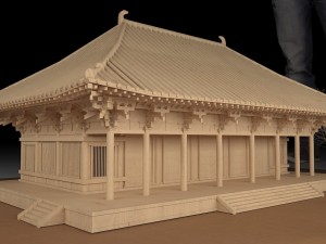 oriental house Modelo 3D
