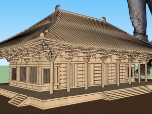oriental house Modelo 3D