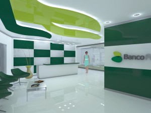 interior recepcion oficina 3D Model