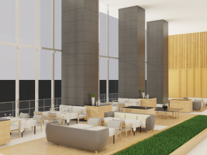 beach restaurant Modelo 3D