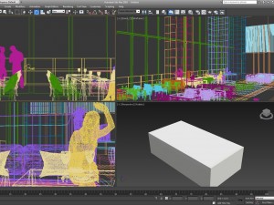 beach restaurant Modelo 3D