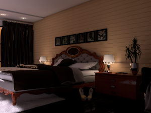 bedroom peru 3D 模型