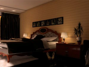 bedroom peru 3D Model