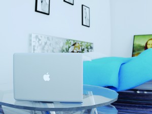 bedroom minimalistic 3D Модель
