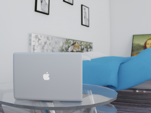 bedroom minimalistic 3D Модель