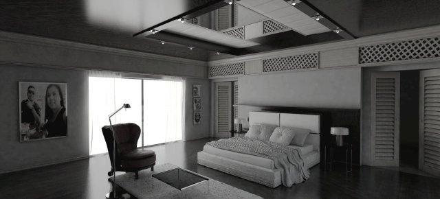 bedroom peru 02 3D Model .c4d .max .obj .3ds .fbx .stl .blend 