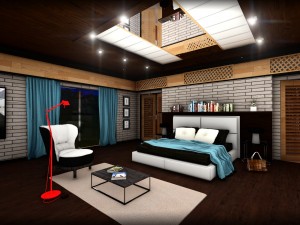 bedroom peru 02 3D Model