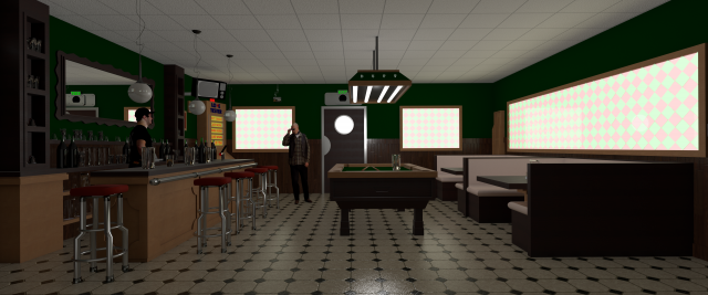 moes tavern 3D 模型 .c4d .max .obj .3ds .fbx .stl .blend 