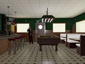 moes tavern 3D 模型
