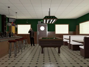 moes tavern 3D Model