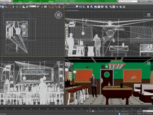 moes tavern 3D Model