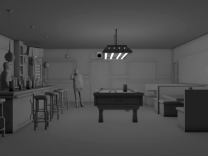moes tavern 3D 模型
