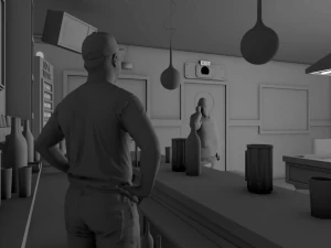 moes tavern 3D Model