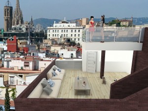 terrace Model 3D
