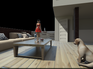 terrace Model 3D