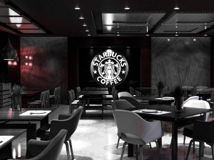 Starbucks coffee 3D Model