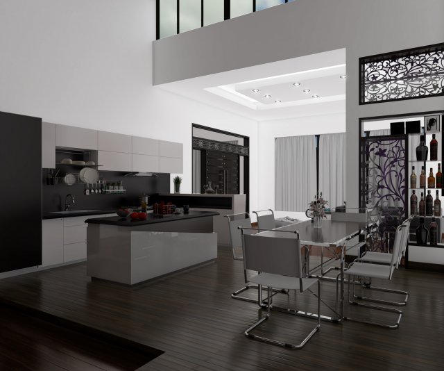 department 3D Model .c4d .max .obj .3ds .fbx .stl .blend 