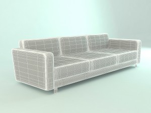 modern furniture sofa 3D 모델