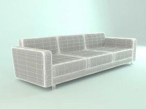 modern furniture sofa 3D Model