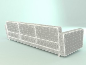 modern furniture sofa 3D 모델
