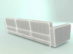 modern furniture sofa 3D Model