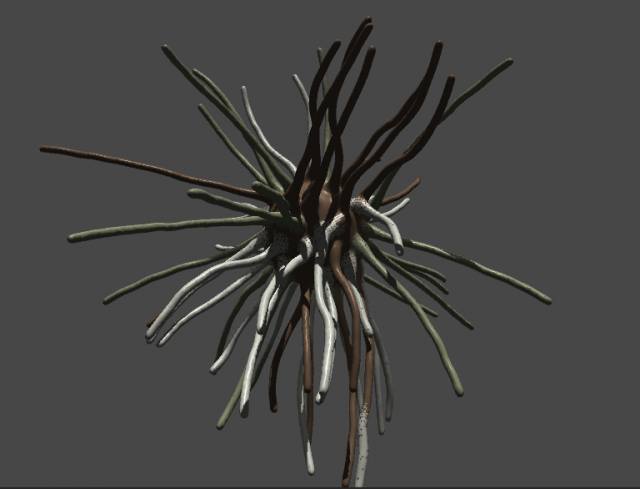 bacteria 3D Model .c4d .max .obj .3ds .fbx .stl .blend 