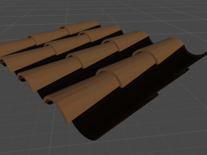 tile rof 3D Model