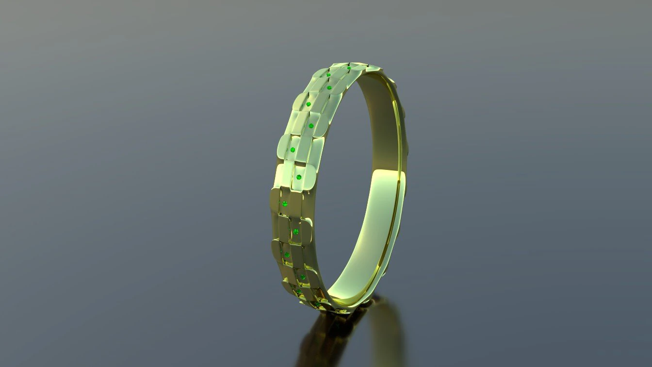 gold ring 3D Model .c4d .max .obj .3ds .fbx .stl .blend 