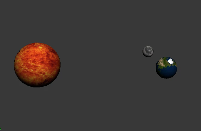 moon earth sun 3D Model .c4d .max .obj .3ds .fbx .stl .blend 