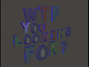 you lookong for what 3D Model