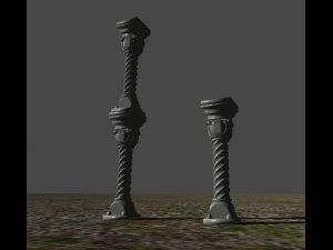 column 3D मॉडल