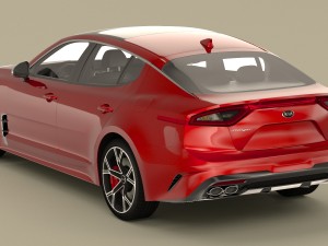 kia stinger gt 3D Model
