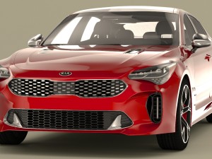 kia stinger gt 3D Model