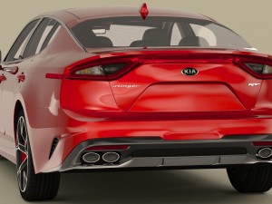 kia stinger gt 3D Model