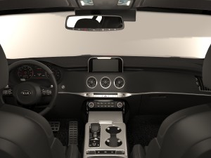 kia stinger gt 3D Model