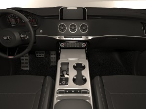 kia stinger gt 3D Model
