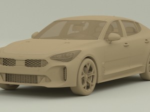 kia stinger gt 3D Model