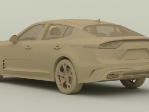 kia stinger gt 3D Model